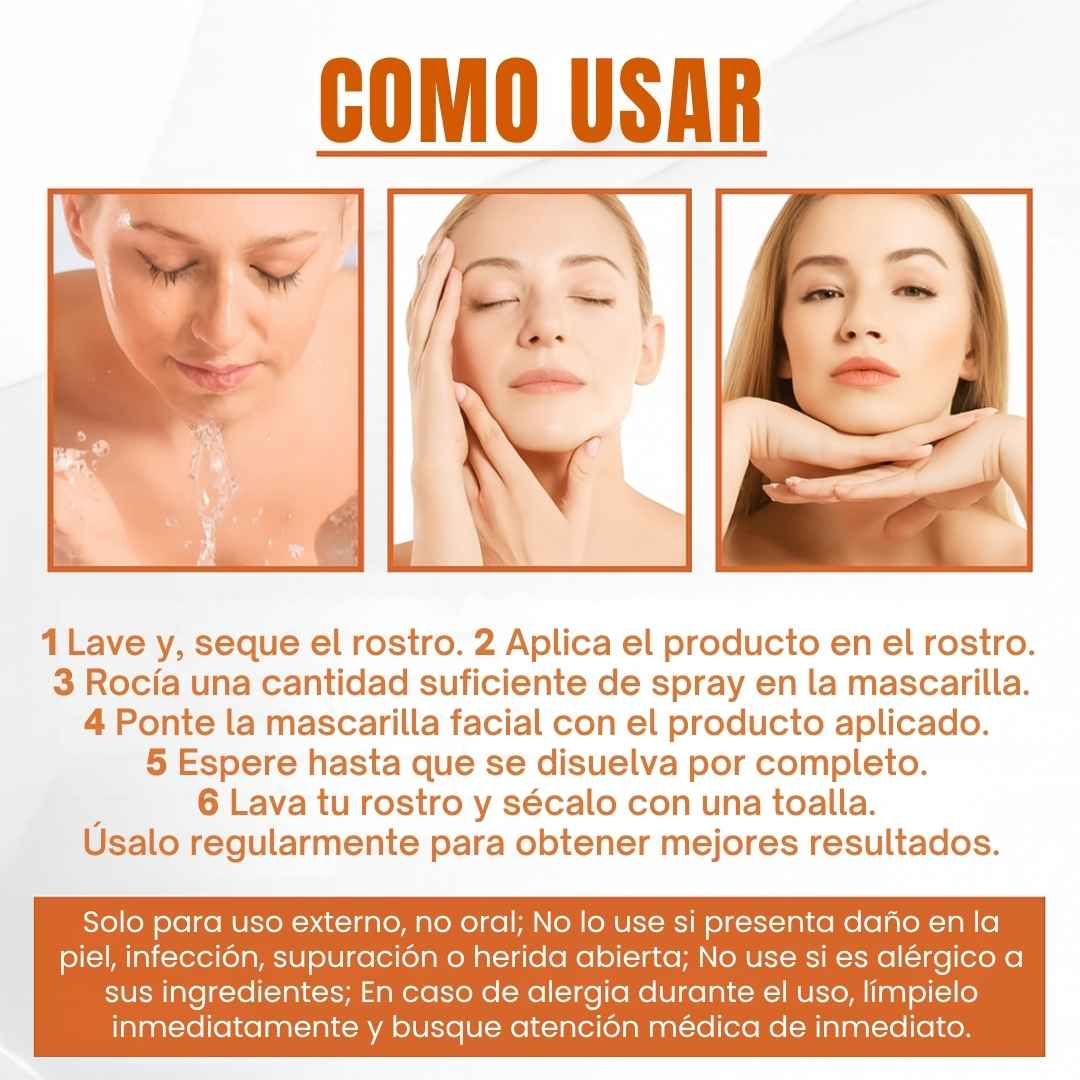 Kit Vitamina C + Colágeno y mascarillas