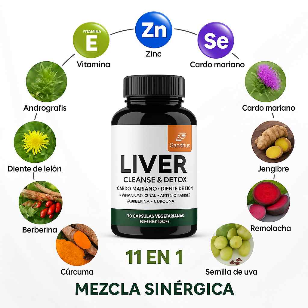 Liver -Desintoxica y limpia el hígado