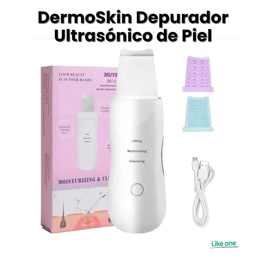 DermoSkin™ - Depurador Ultrasónico de Piel
