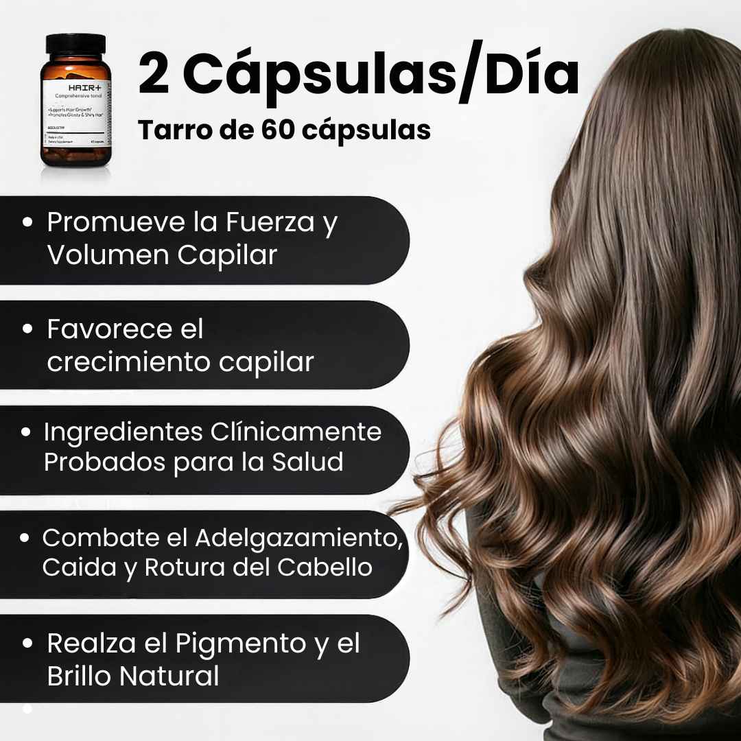 Hair+ BIGVITA Suplemento para el crecimiento del cabello