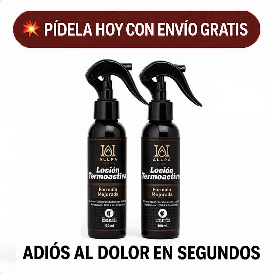 Loción Termoactiva - Elimina el dolor