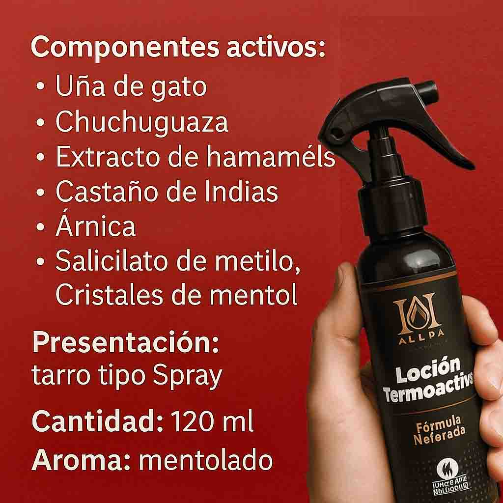 Loción Termoactiva - Elimina el dolor