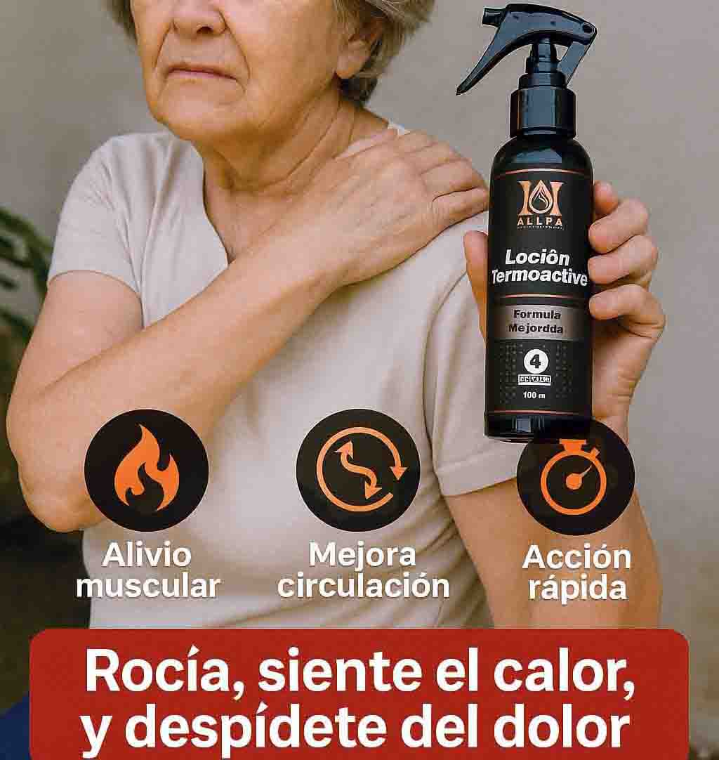 Loción Termoactiva - Elimina el dolor