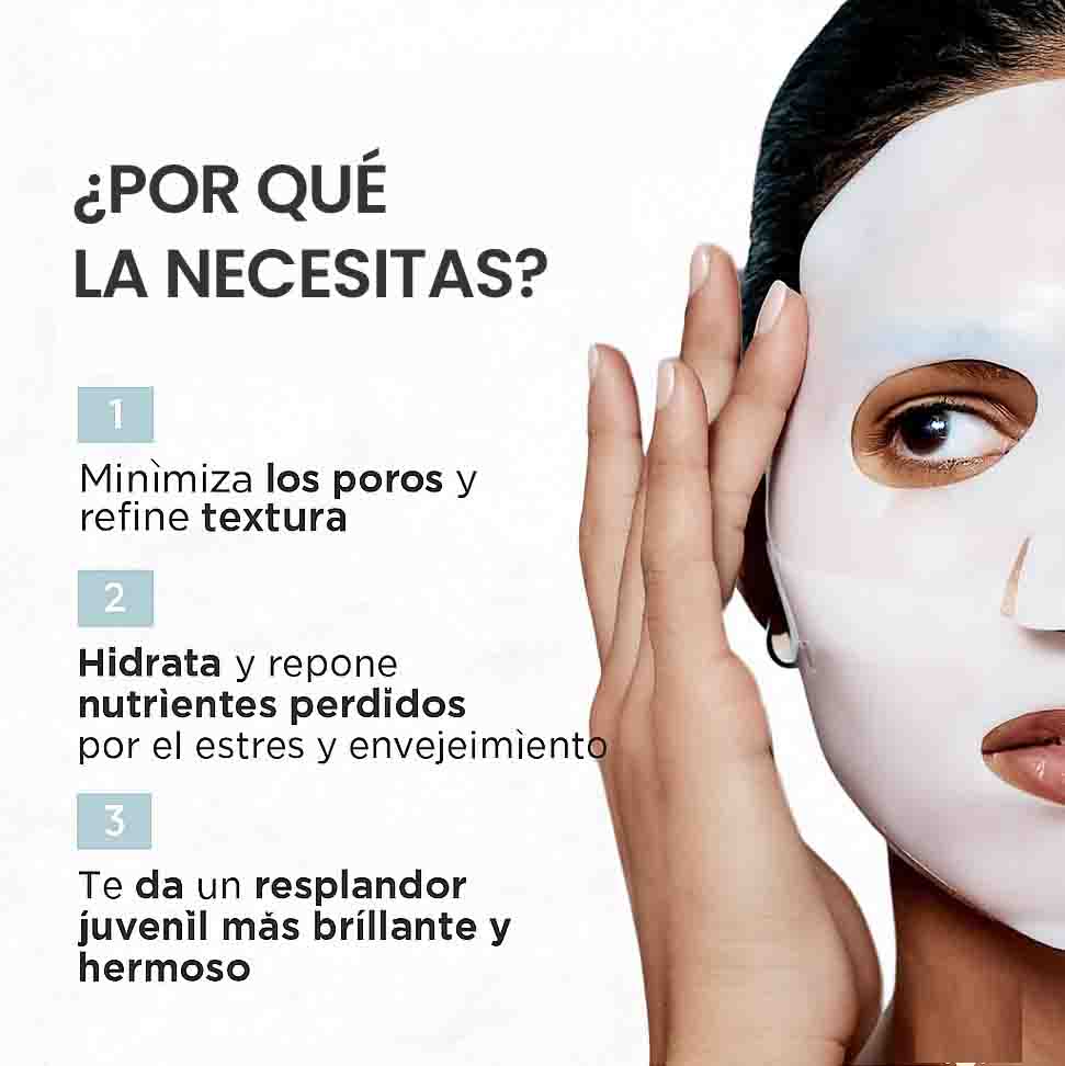 Korean Mascarilla de Bio-Colágeno Set x5