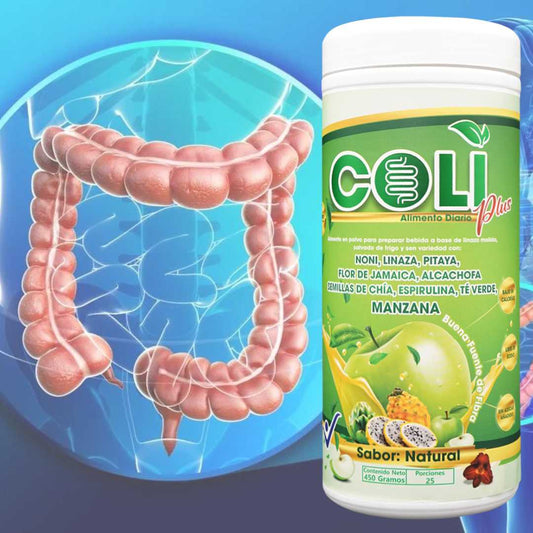 COLI PLUS - FIBRA 100% NATURAL 🍃