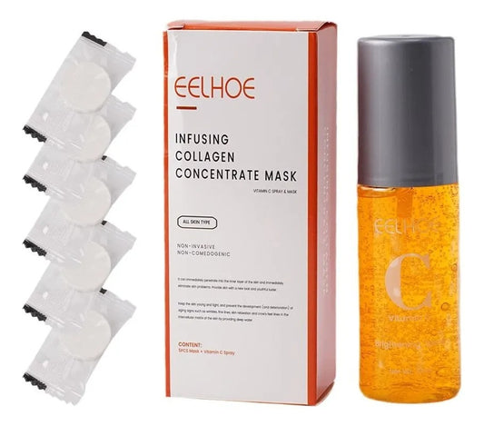 Kit Vitamina C + Colágeno y mascarillas