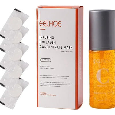 Kit Vitamina C + Colágeno y mascarillas