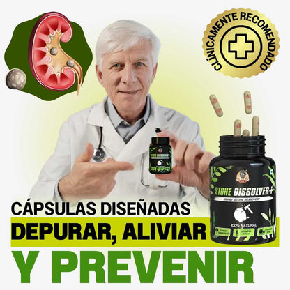 Stone Dissolver + Suplemento Renal Natural