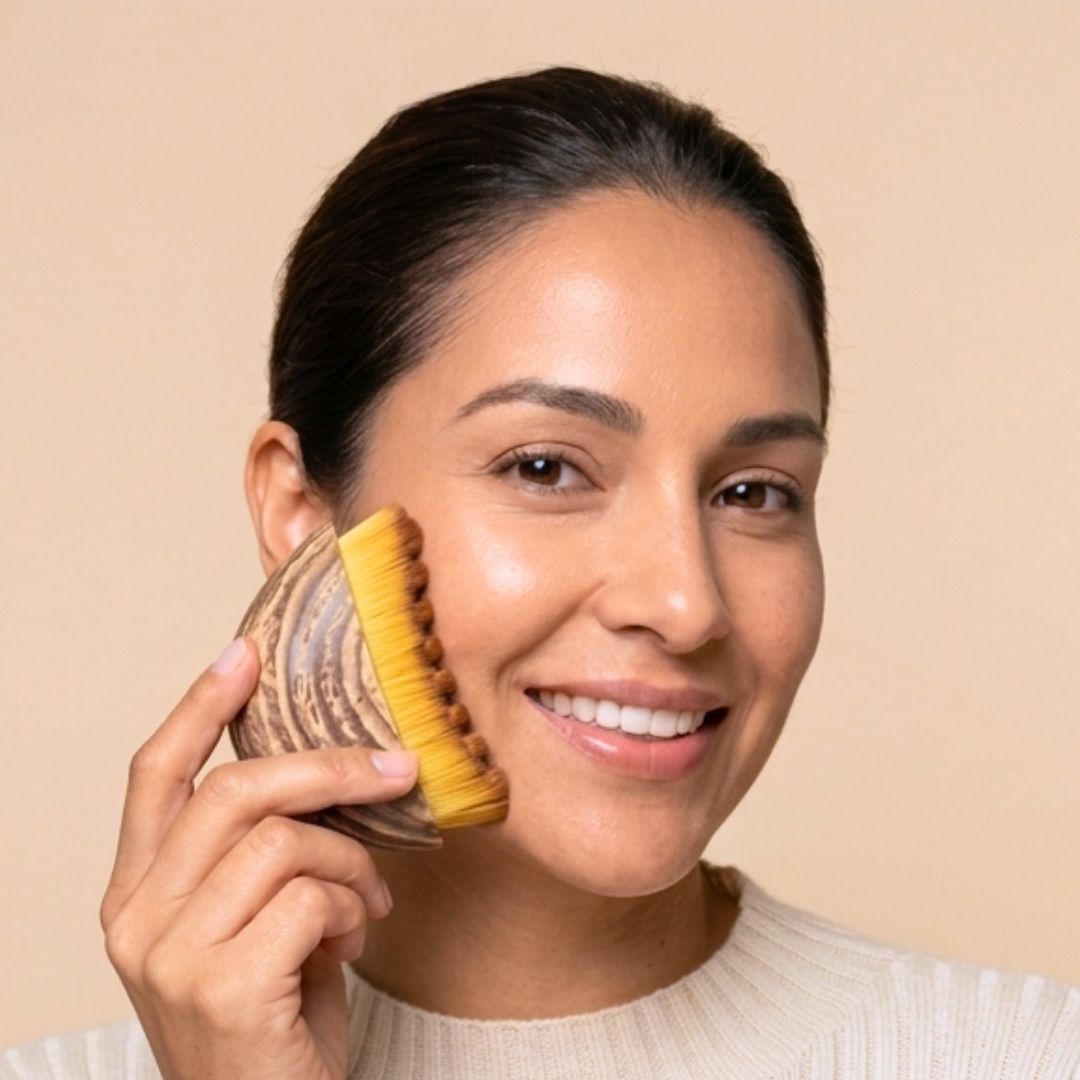 Linfa - Cepillo facial linfático.