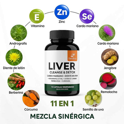 Liver -Desintoxica y limpia el hígado