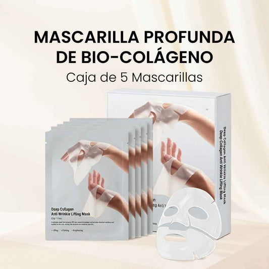 Mascarilla Profunda de Bio-Colágeno Set x5