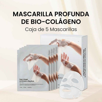 Mascarilla Profunda de Bio-Colágeno Set x5