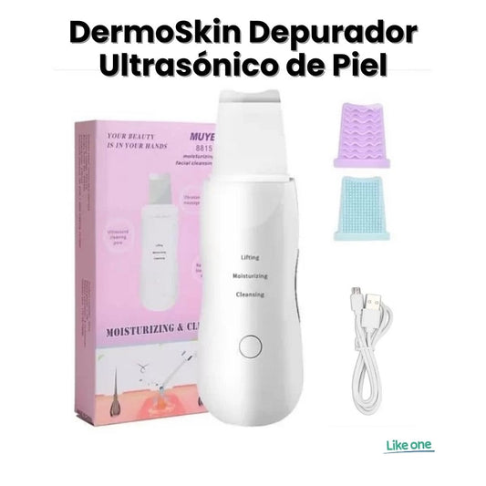 DermoSkin™ - Depurador Ultrasónico de Piel