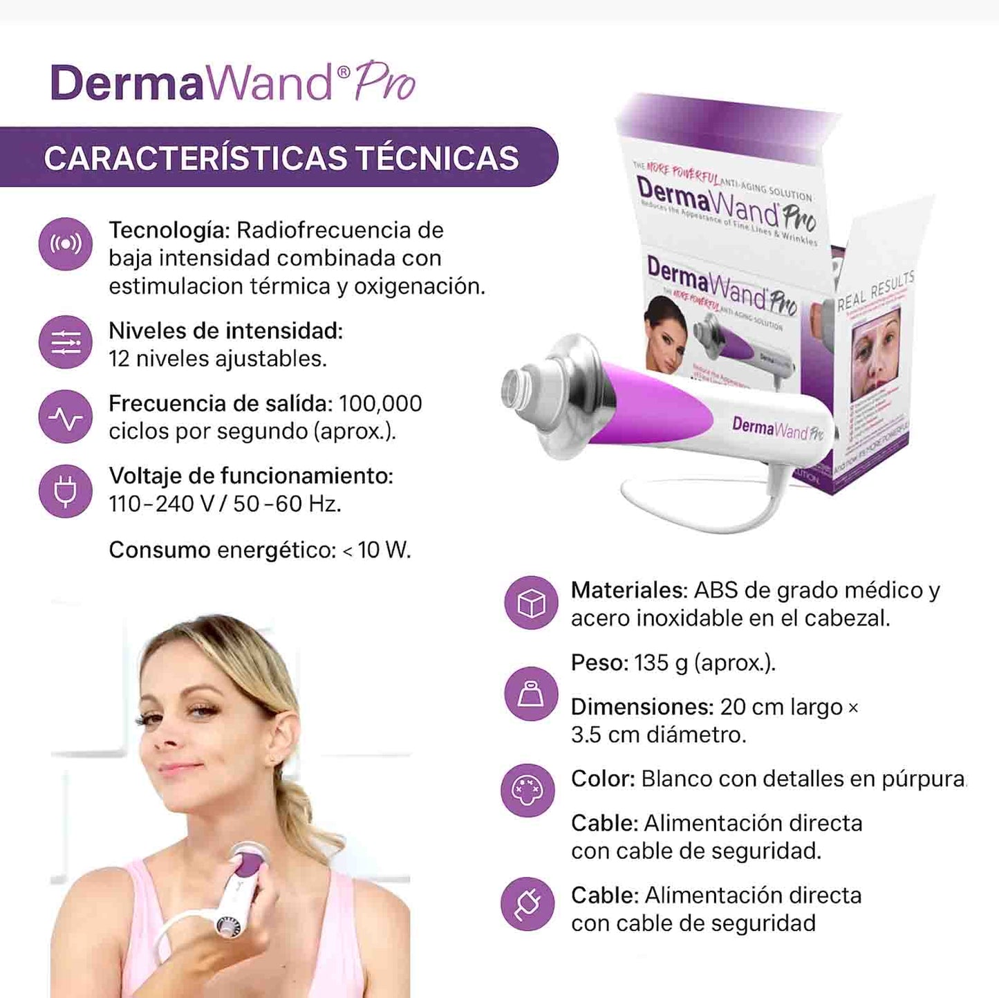 DermaWand, Tecnología para una piel firme y radiante en casa