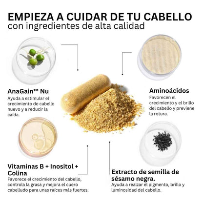 Hair+ BIGVITA Suplemento para el crecimiento del cabello