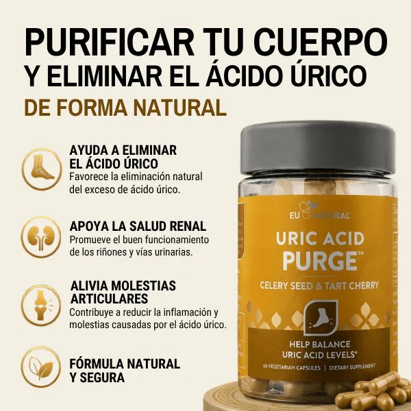 URIC ACID PURGE - Limpieza de Ácido Urico y Salud Articular