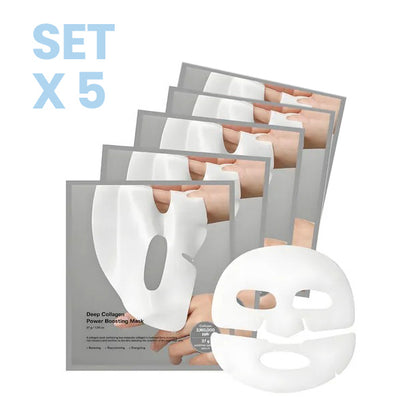 Korean Mascarilla de Bio-Colágeno Set x5
