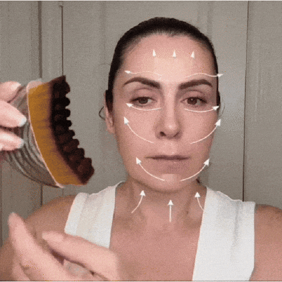 Linfa - Cepillo facial linfático.